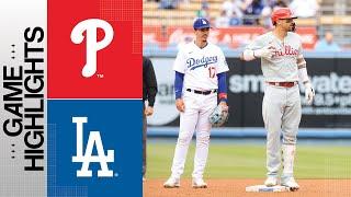 Phillies vs. Dodgers Game Highlights (5/3/23) | MLB Highlights
