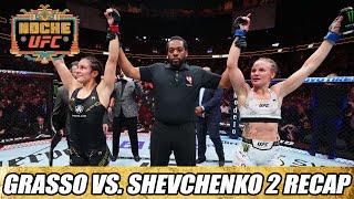 Noche UFC Recap: Should a trilogy fight be next for Grasso and Shevchenko? | ESPN MMA