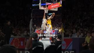 RIDICULOUS REVERSE SLAM By LeBron James!  | #shorts