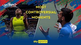 Most CONTROVERSIAL moments of the US Open!