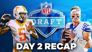 2023 NFL Draft Day 2 RECAP: 2 QUARTERBACKS TAKEN, Best Available Players + MORE | CBS Sports