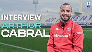 The key to Fiorentina's success | A chat with Arthur Cabral | Serie A 2022/23
