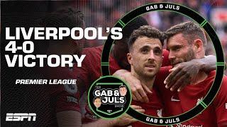 ‘INCREDIBLE FINALE!’ Gab & Juls react to Liverpool’s 4-3 win over Tottenham | ESPN FC
