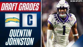 Chargers Land TCU STAR WR Quentin Johnston With 21st Overall Pick I CBS Sports