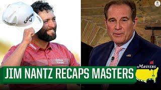 Jim Nantz RECAPS Jon Rahm's Win Sunday At The 2023 Masters I CBS Sports