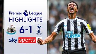 Newcastle TEAR Tottenham apart  | Newcastle 6-1 Tottenham | Premier League Highlights
