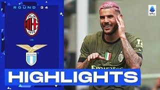 Milan-Lazio 2-0 | Theo scores goal of the season to sink Lazio: Goals & Highlights | Serie A 2022/23