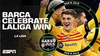 Did Barcelona go too far with LaLiga title celebrations vs. Espanyol? | ESPN FC