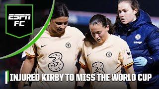 Fran Kirby OUT of the World Cup! How will England manage the loss of their Chelsea star | ESPN FC