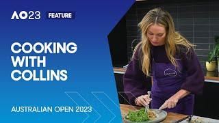 Danielle Collins Cooking Oregano Chicken! | Australian Open 2023