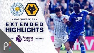 Leicester City v. Wolves | PREMIER LEAGUE HIGHLIGHTS | 4/22/2023 | NBC Sports
