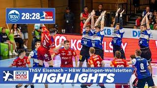 ThSV Eisenach – HBW Balingen-Weilstetten 28:28 | Handball-Bundesliga Highlights