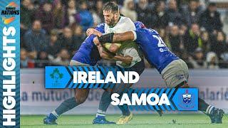 Ireland 17-13 Samoa | A Hard-Hitting Matchup! | Summer Nations Series Highlights