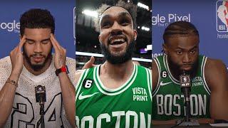 "I'm Still In Disbelief, It Was Crazy" - Celtics Sound Off On Derrick White's Buzzer Beater!