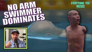 Swimmer with no arms and a disastrous disc golf hole | Things You Missed
