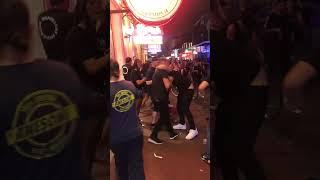 CARNAGE! Nate Diaz CHOKES OUT man after Misfits event in New Orleans  #NateDiaz #Misfits #Boxing