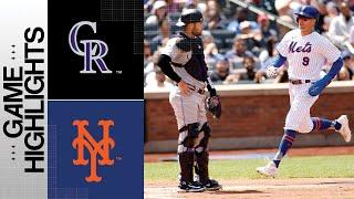 Rockies vs. Mets Game Highlights (5/7/23) | MLB Highlights