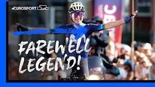 LEGEND! | Annemiek van Vleuten Crosses The Finish For The Final Time As A Professional Cyclist