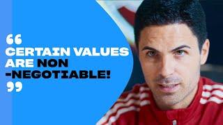 "NOT GOOD ENOUGH!" | Mikel Arteta's Non Negotiable Club Values | All Or Nothing: Arsenal