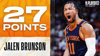 Jalen Brunson Scores 27 Points In Knicks Game 1 Win! #PLAYOFFMODE | April 15, 2023