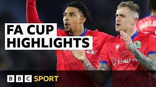 Highlights: Championship Blackburn knock Leicester out of FA Cup | BBC Sport