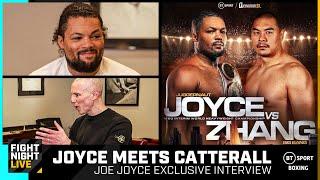 Adam Catterall meets The Juggernaut | Joe Joyce v Zhilei Zhang Exclusive Interview | BT Sport Boxing