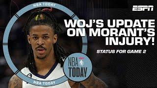 Woj's update on Ja Morant's status for Game 2 | NBA Today
