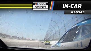 In-car: Christopher Bell spins after contact with Ross Chastain | NASCAR