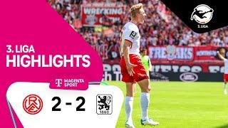 RW Essen - TSV 1860 München | Highlights 3. Liga 22/23