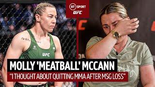 An emotional Molly McCann opens up on the dark headspace she entered after MSG defeat