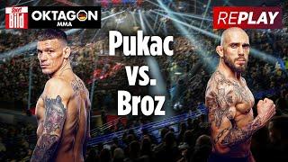 Oktagon 43: Robert Pukac – Miroslav Broz im Replay | Oktagon MMA